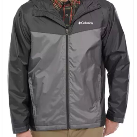 Columbia Other - NWOT Columbia Glennaker Sherpa Lined Jacket, black and gray, XL